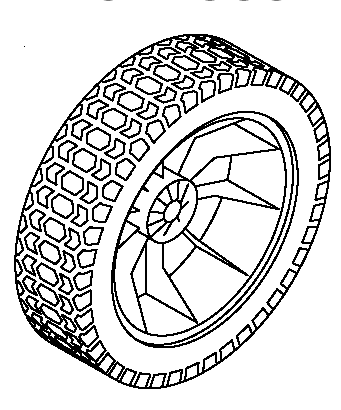 PARTNER  5048PD REAR WHEEL